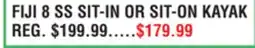 Dunham's Sports FIJI 8 SS SIT-IN OR SIT-ON KAYAK offer