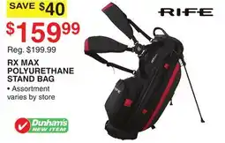 Dunham's Sports RIFE RX MAX POLYURETHANE STAND BAG offer