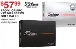 Dunham's Sports TITLEIST PRO V1 OR PRO V1X 2025 SERIES GOLF BALLS offer