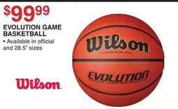 Dunham's Sports EVOLUTION GAME BASKETBALL offer