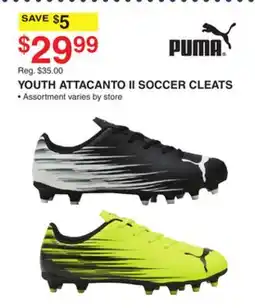 Dunham's Sports PUMA YOUTH ATTACANTO II SOCCER CLEATS offer