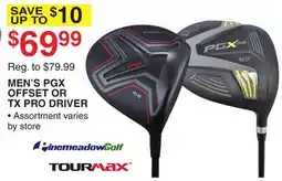 Dunham's Sports TOURMAX MEN'S PGX OFFSET OR TX PRO DRIVER offer
