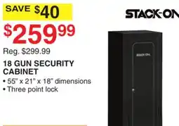 Dunham's Sports 18 GUN SECURITY CABINET offer