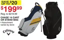 Dunham's Sports CHASE 14 CART OR STAND BAG offer