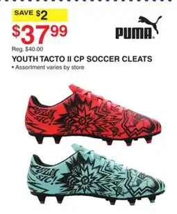 Dunham's Sports PUMA YOUTH TACTO II CP SOCCER CLEATS offer