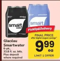 Safeway Glaceau Smartwater offer