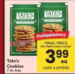 Safeway Tate's Cookies offer
