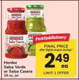 Safeway Herdez Salsa Verde or Salsa Casera offer