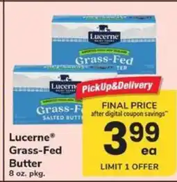 Safeway Lucerne Grass-Fed Butter offer
