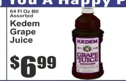 Key Food Kedem Grape Juice offer