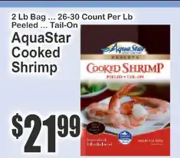 Key Food AquaStar Cooked Shrimp offer