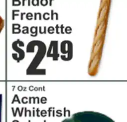 Key Food Bridor French Baguette offer