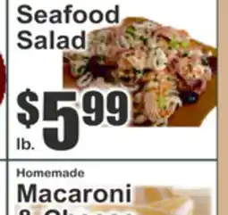 Key Food Seafood Salad offer