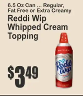 Key Food Reddi Wip Whipped Cream Topping offer