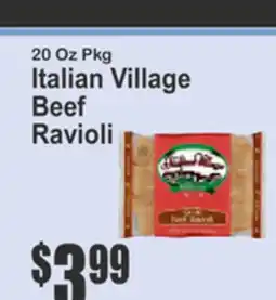 Key Food Italian Village Beef Ravioli offer