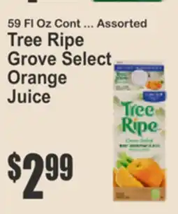 Key Food Tree Ripe Grove Select Orange Juice offer