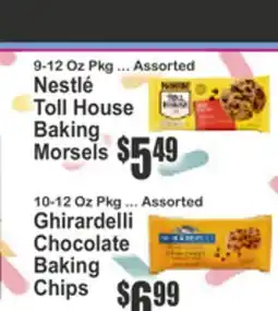 Key Food 9-12 Oz Pkg ... Assorted Nestlé Toll House Baking Morsels offer