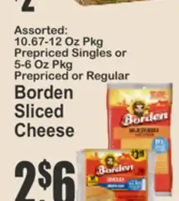 Key Food Borden Sliced Cheese offer