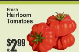 Key Food Fresh Heirloom Tomatoes offer