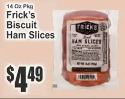 Key Food Frick's Biscuit Ham Slices offer