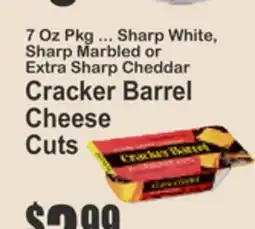 Key Food Cracker Barrel Cheese Cuts offer