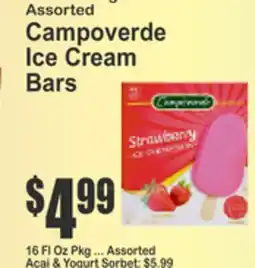 Key Food Assorted Campoverde Ice Cream Bars offer
