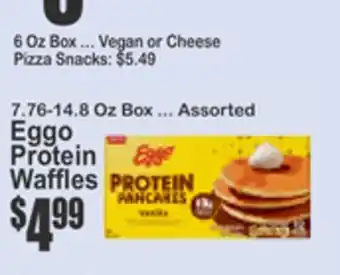 Key Food Eggo Protein Waffles offer