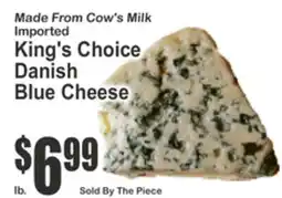 Key Food King's Choice Danish Blue Cheese offer