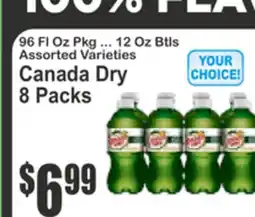 Key Food Canada Dry 8 Packs offer