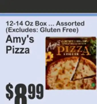 Key Food Amy's Pizza offer