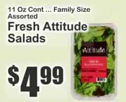 The Food Emporium Assorted Fresh Attitude Salads offer