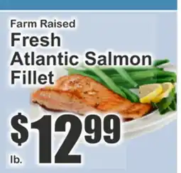 The Food Emporium Farm Raised Fresh Atlantic Salmon Fillet offer