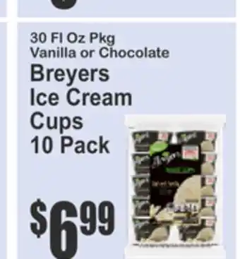 Almonte's Food Dynasty Marketplace Breyers Ice Cream Cups offer
