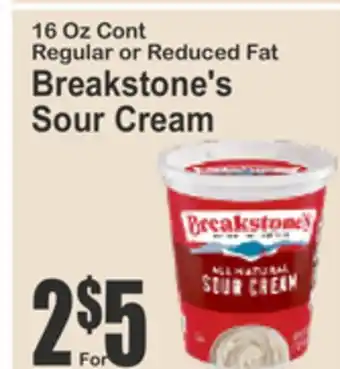 Almonte's Food Dynasty Marketplace Breakstone's Sour Cream offer