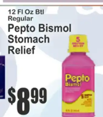 Almonte's Food Dynasty Marketplace Pepto Bismol Stomach Relief offer