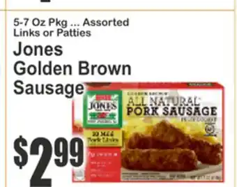 Almonte's Food Dynasty Marketplace Jones Golden Brown Sausage offer