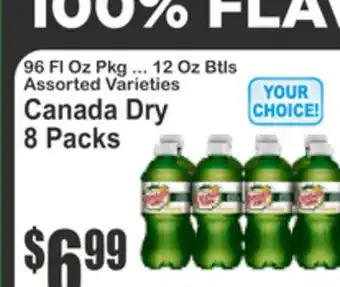 Food Universe Canada Dry 8 Packs offer