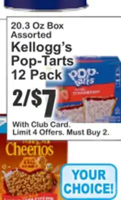 Food Universe 20.3 Oz Box Assorted Kellogg's Pop-Tarts offer