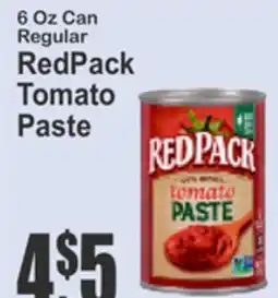 Food Universe RedPack Tomato Paste offer
