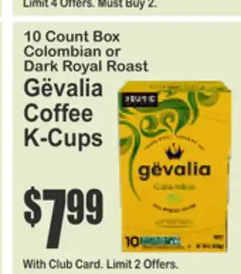 Food Universe Gëvalia Coffee K-Cups offer