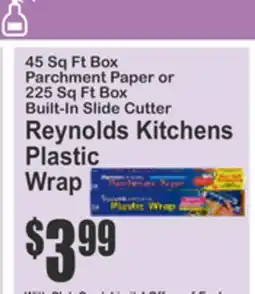 Food Universe Reynolds Kitchens Parchment Paper or Built-In Slide Cutter offer