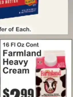 Food Universe Farmland Heavy Cream offer