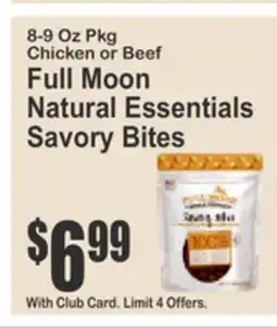 Food Universe Full Moon Natural Essentials Savory Bites offer