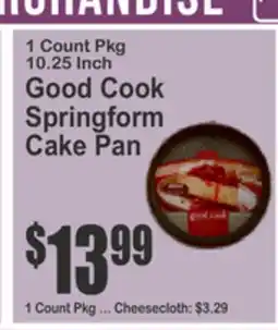 Food Universe Good Cook Springform Cake Pan offer