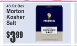 Food Universe 48 Oz Box Morton Kosher Salt offer