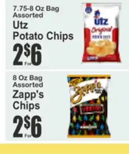 Food Universe Utz Potato Chips, Zapp's Chips offer