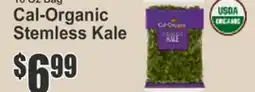 Food Universe 10 Oz Bag Cal-Organic Stemless Kale offer