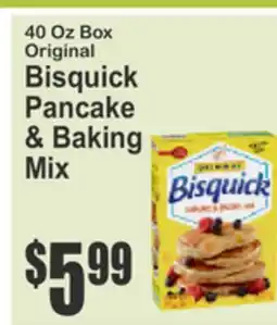 Food Universe Original Bisquick Pancake & Baking Mix offer