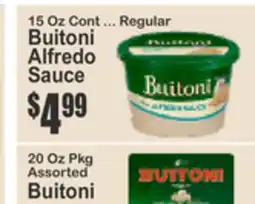 Food Universe 15 Oz Cont ... Regular Buitoni Alfredo Sauce offer