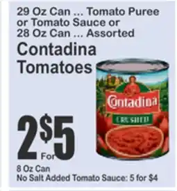 Food Universe Contadina Tomatoes offer